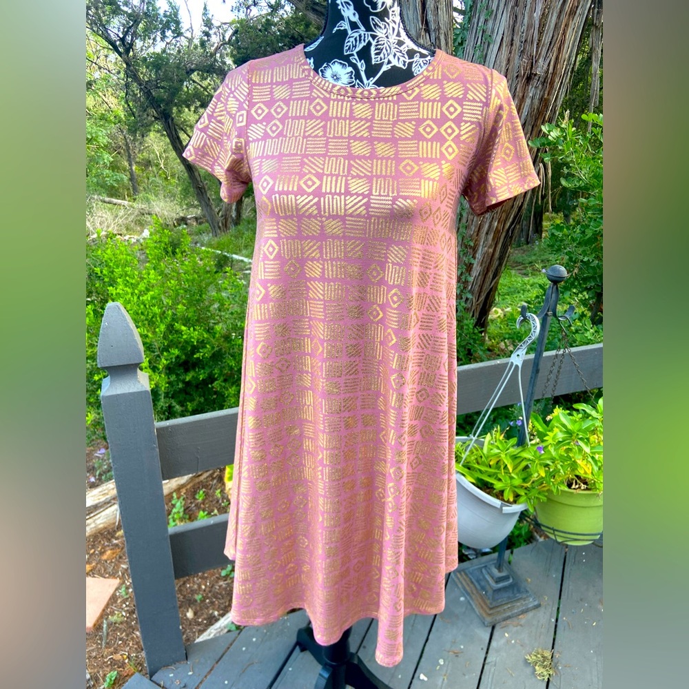 Elegant Lularoe Carly Dress Size XXS